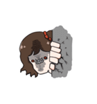 Buffed girl（個別スタンプ：26）