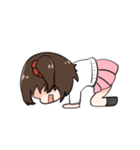 Buffed girl（個別スタンプ：31）