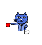 にゃん極真空手（個別スタンプ：14）