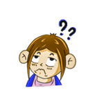 Kathin little girl（個別スタンプ：1）