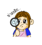 Kathin little girl（個別スタンプ：14）