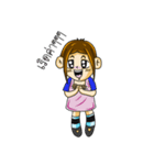 Kathin little girl（個別スタンプ：15）