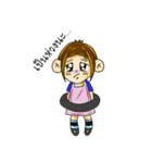 Kathin little girl（個別スタンプ：16）
