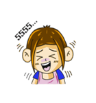 Kathin little girl（個別スタンプ：31）