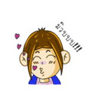 Kathin little girl（個別スタンプ：35）
