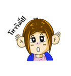 Kathin little girl（個別スタンプ：38）
