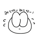 がんたいをしたうさぎ（個別スタンプ：21）