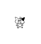 小さめのスタンプ猫 たまら（個別スタンプ：16）