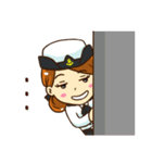 NavyGirl（個別スタンプ：14）