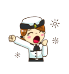 NavyGirl（個別スタンプ：33）