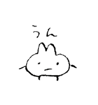 誰でも描けそうなうさぎ（個別スタンプ：38）