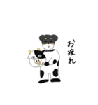 クセのある犬たち。（個別スタンプ：36）