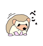 ハリネズミのこまる（個別スタンプ：3）
