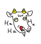 ヤギさんとカニさんは、友達です。（個別スタンプ：27）