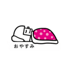シロとクロ ときどきカラー（個別スタンプ：20）