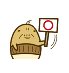 古くなった卵 じじエッグ（個別スタンプ：7）