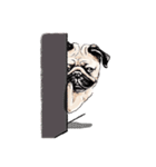 May the Pug be with you（個別スタンプ：11）