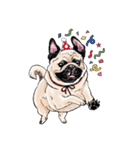 May the Pug be with you（個別スタンプ：13）