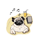 May the Pug be with you（個別スタンプ：24）