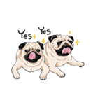 May the Pug be with you（個別スタンプ：37）