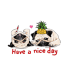 May the Pug be with you（個別スタンプ：39）