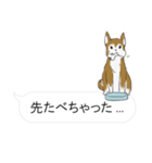 犬猫のんびり【吹き出し】（個別スタンプ：10）