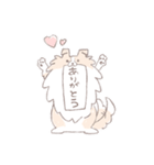 しゃべれないシェルティたち（個別スタンプ：4）