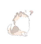 しゃべれないシェルティたち（個別スタンプ：7）