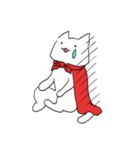 スーパーにゃん空を飛ぶ？（個別スタンプ：28）