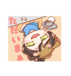 三毛さん家のかんなちゃん【擬人化編】（個別スタンプ：5）