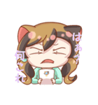 三毛さん家のかんなちゃん【擬人化編】（個別スタンプ：23）