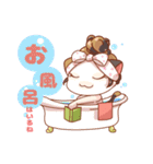 三毛さん家のかんなちゃん【擬人化編】（個別スタンプ：24）