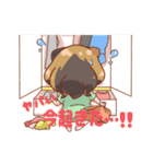 三毛さん家のかんなちゃん【擬人化編】（個別スタンプ：25）