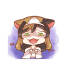 三毛さん家のかんなちゃん【擬人化編】（個別スタンプ：39）