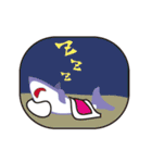 動くサメスタンプ（個別スタンプ：20）