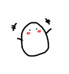 しろくてまるいいきもの（個別スタンプ：25）