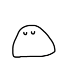 しろくてまるいいきもの（個別スタンプ：30）