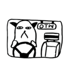 Tricky Lama Family（個別スタンプ：32）