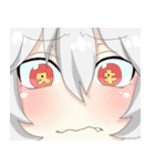 銀髪癖っ毛男子（個別スタンプ：15）
