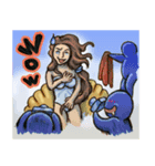 Famous painting love jokes（個別スタンプ：4）