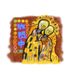Famous painting love jokes（個別スタンプ：8）
