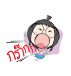 Sassy sporty girl（個別スタンプ：8）