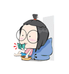 Sassy sporty girl（個別スタンプ：19）
