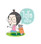 Sassy sporty girl（個別スタンプ：30）