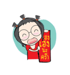 Sassy sporty girl（個別スタンプ：39）