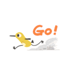 Yellow Bird Jiu！（個別スタンプ：3）