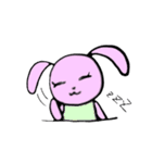 日常 お洒落うさぎ（個別スタンプ：8）