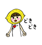 A Lemon Girl - 日本語（個別スタンプ：23）