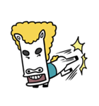 Mr. White Dragon Horse（個別スタンプ：3）