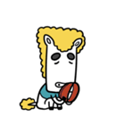 Mr. White Dragon Horse（個別スタンプ：12）
